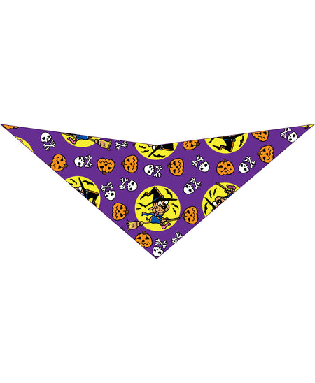 SA3020 Halloween Witch Doggie Bandana, Purple