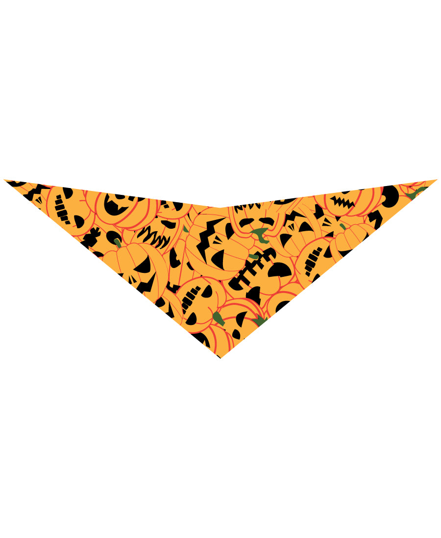 S3212 Halloween Pumpkin Bandana