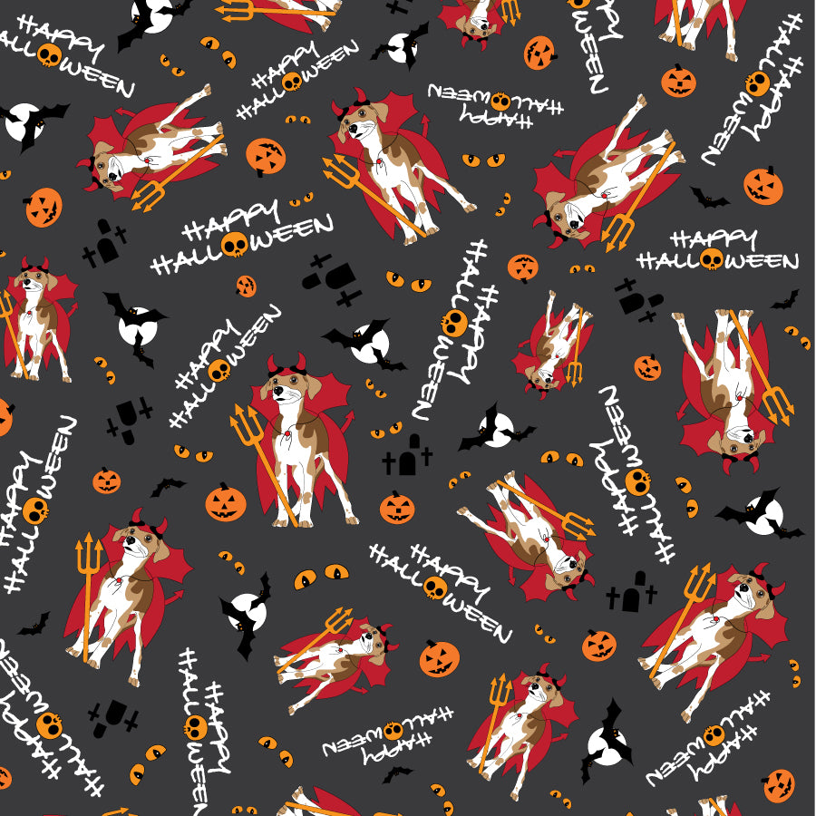 SQ3213 Spooky Doggy Bandana