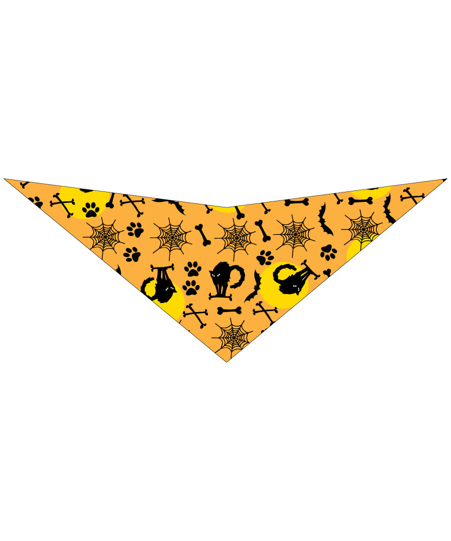 S3214 Halloween Bandana Orange