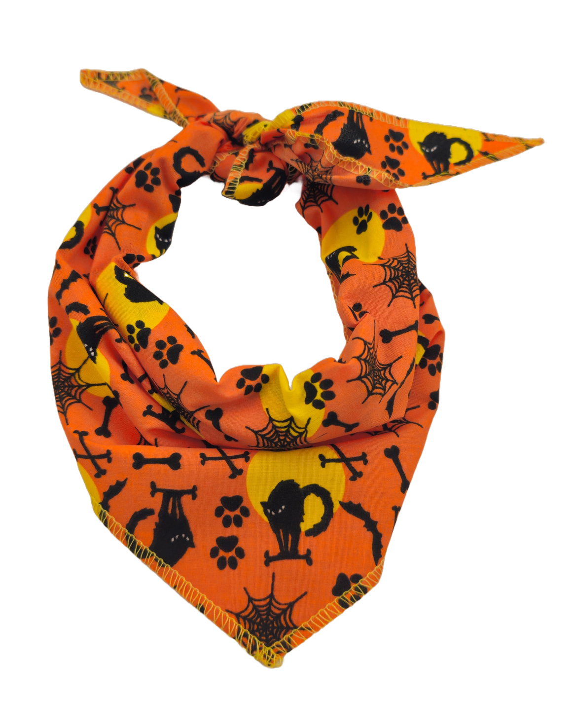 S3214 Halloween Bandana Orange
