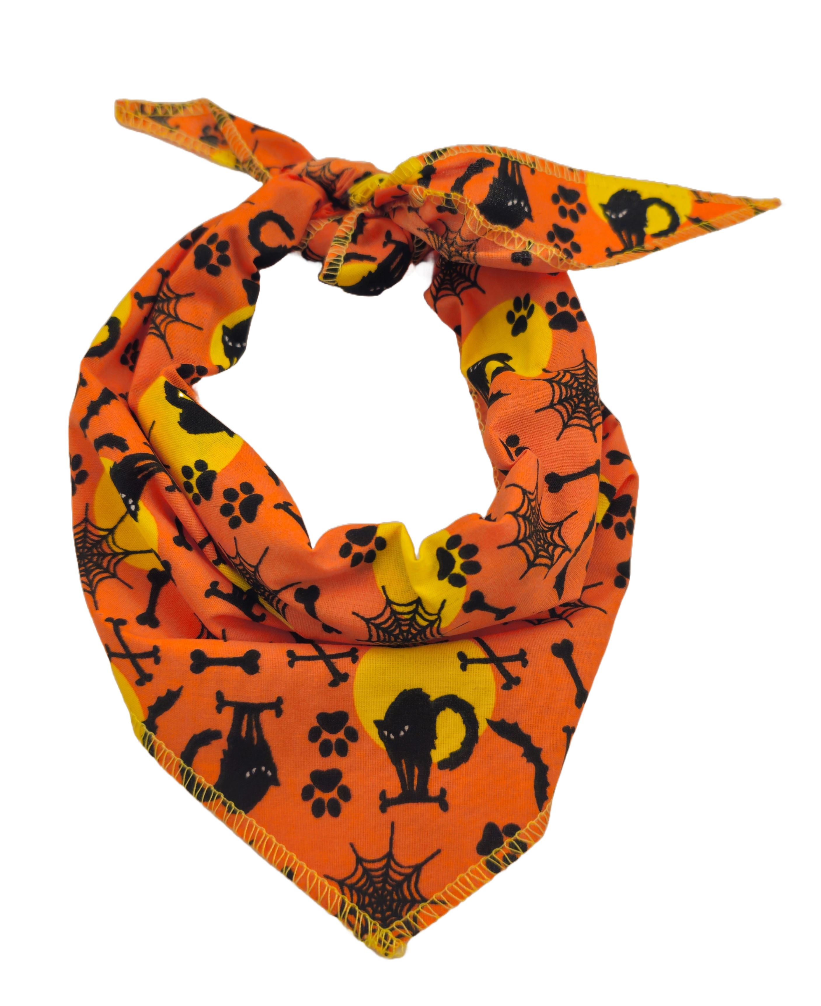 S3214 Halloween Bandana Orange