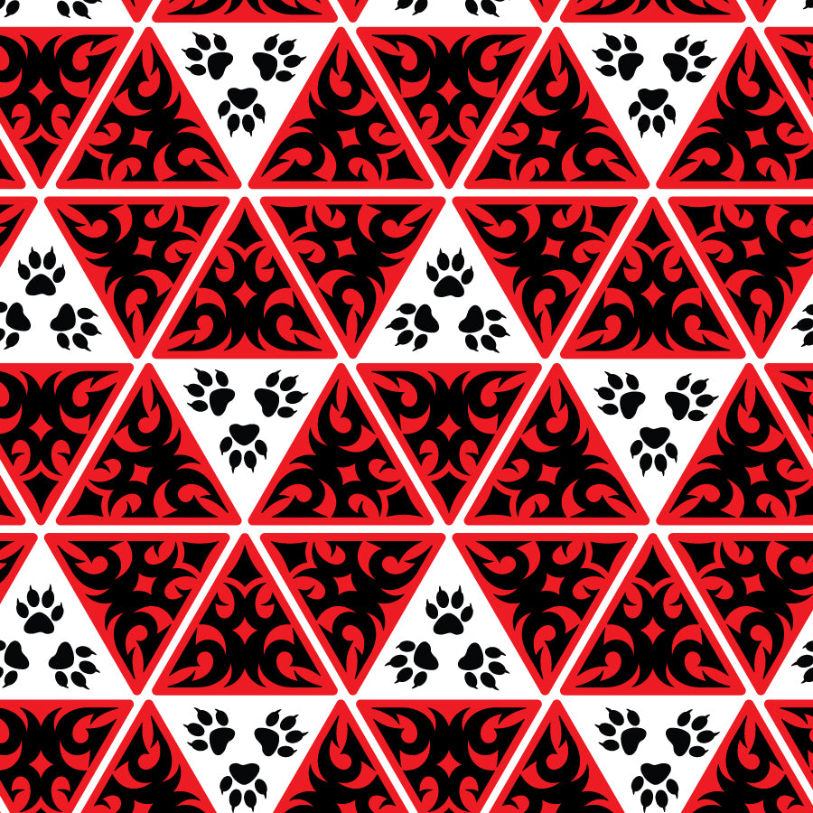 SQ3021  Paws Bandana