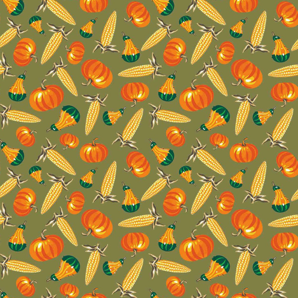 SQ3221 Thanksgiving Square Bandana
