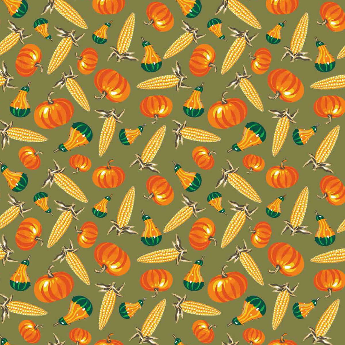 SQ3221 Thanksgiving Square Bandana