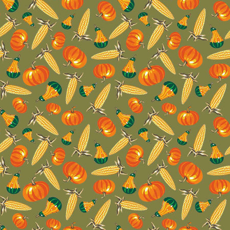 SQ3221 Thanksgiving Square Bandana