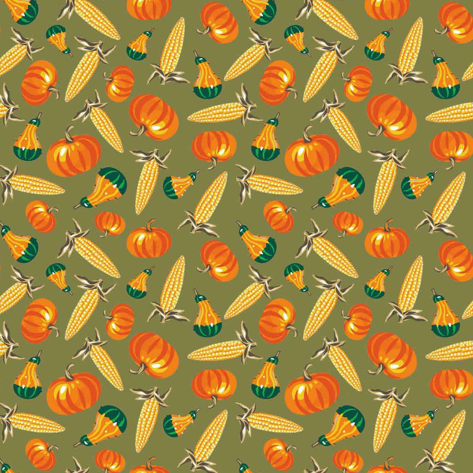 SQ3221 Thanksgiving Square Bandana