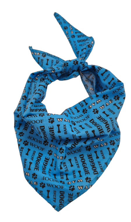 S3222 Doggie Bandana Blue