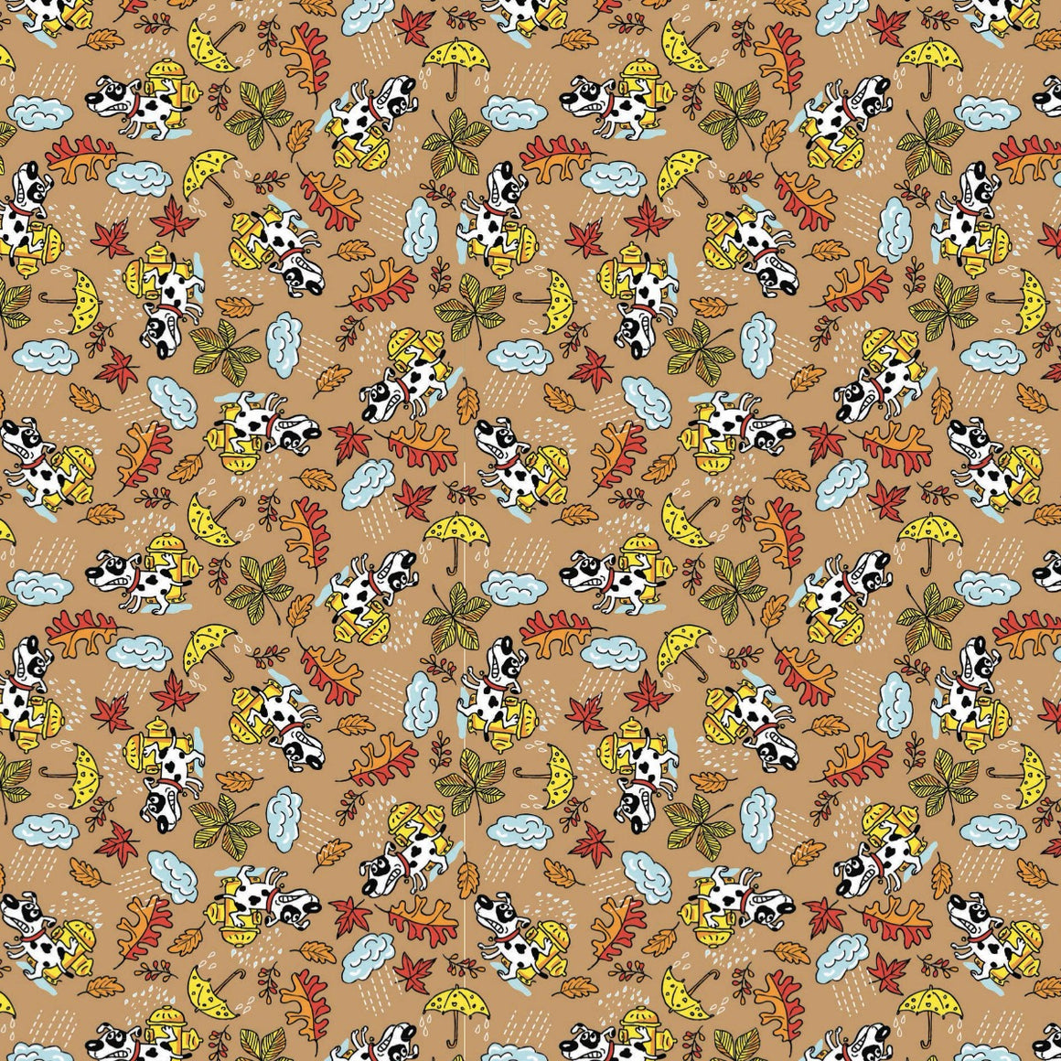 SQ3224 Fall Square Bandana