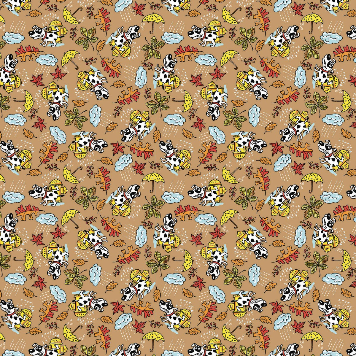 SQ3224 Fall Square Bandana