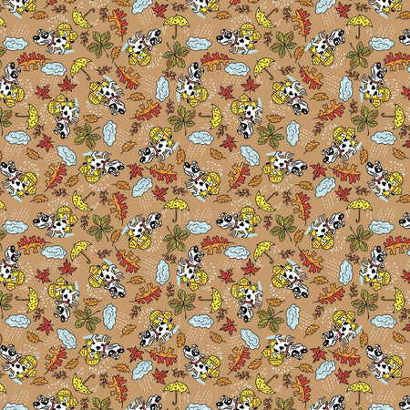 SQ3224 Fall Square Bandana