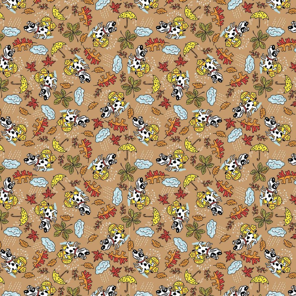 SQ3224 Fall Square Bandana
