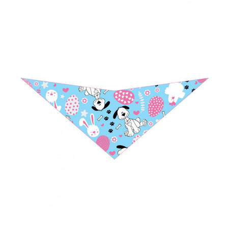 S3227 Easter Bunny & Chick Doggie Bandana, Blue