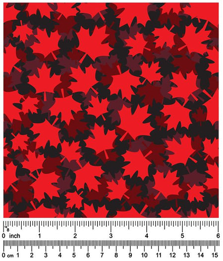 F7230 Maple Leaf Doggie Fabric