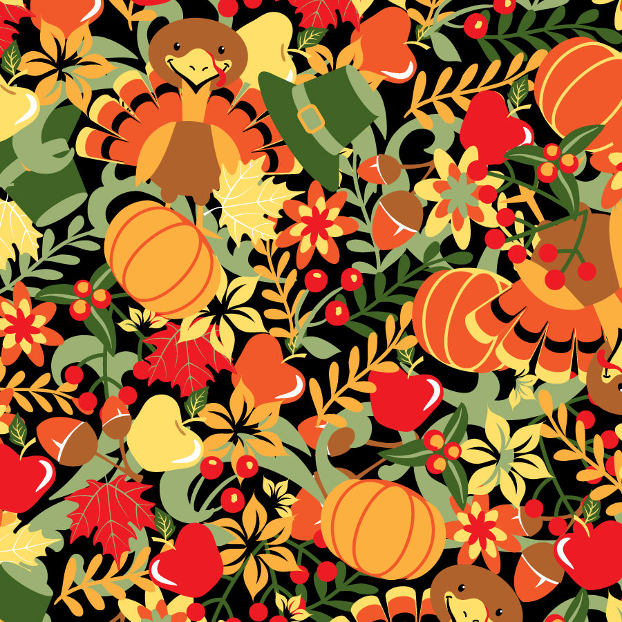 SQ3232 Thanksgiving Bandana