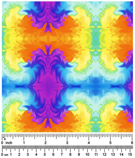 F7233 Tie Dye Fabric