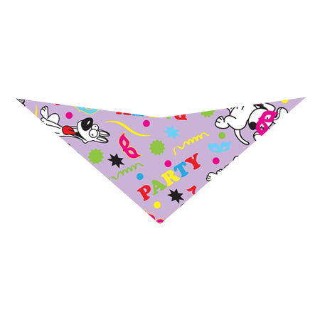 S3240 Party Doggie Bandana, Purple 