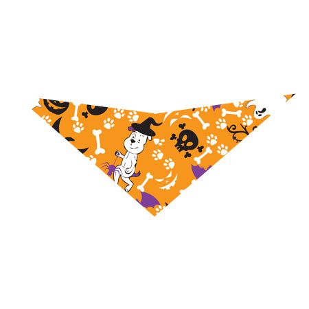 S3244 Halloween Doggie Bandana, Orange