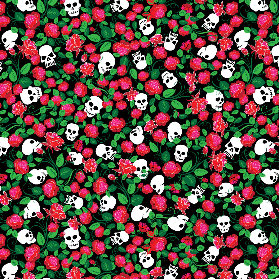 SQ3024 Skull Doggie Bandana