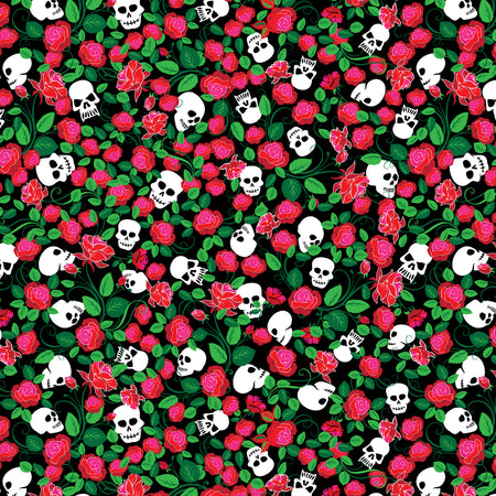 SQ3024 Skull Doggie Bandana