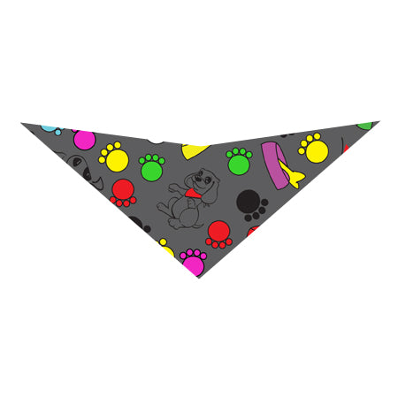 S3250 Happy Dog, Paws & Bones Bandana
