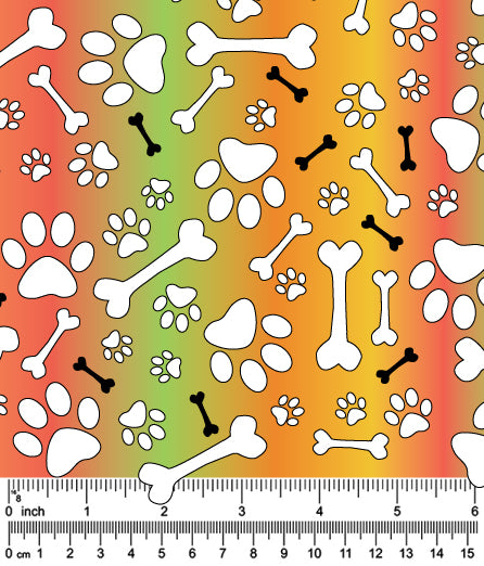 F7258 Paws & Bones Fabric