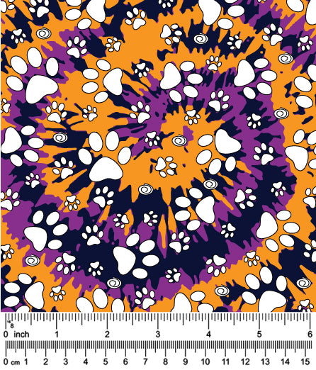 F7259 Halloween Tie Dye Fabric