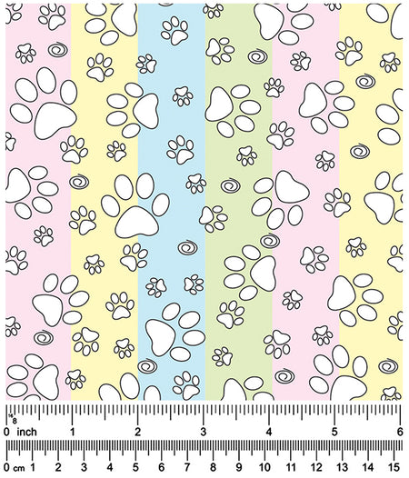 F7025 Paws & Bones Fabric
