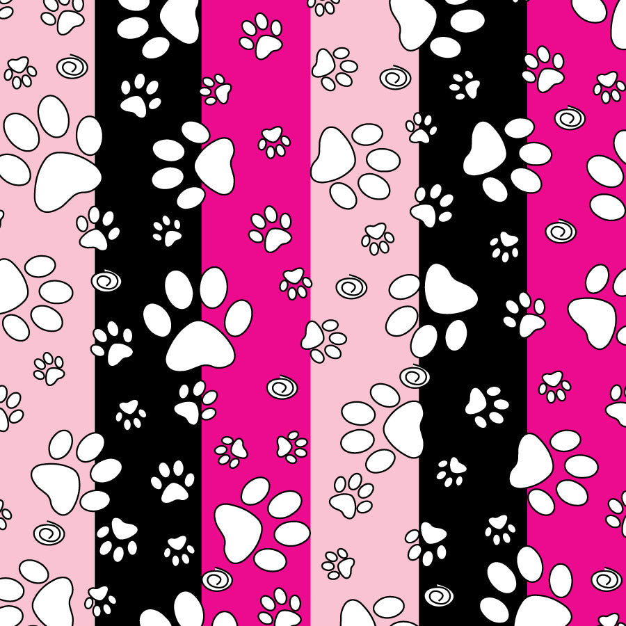 SQ3260 Paws & Bones Bandana