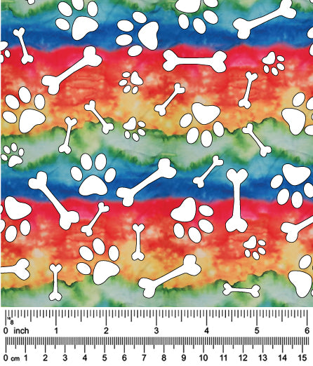 F7261 Paws & Bones Fabric