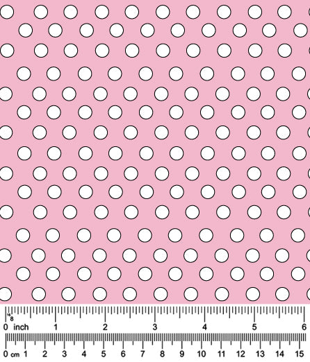 F7264 Casual Polka Fabric