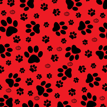 SQ3266 Paws & Bones Bandana