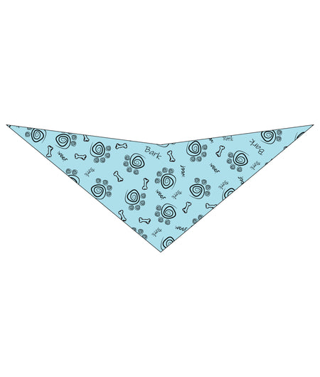 S3270 Bark, Woof, Bone Bandana