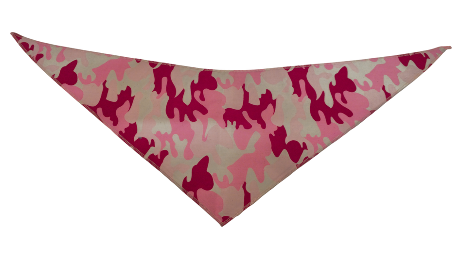 S3272 Pink Camouflage Bandana