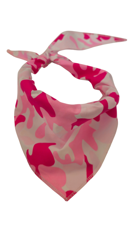 S3272 Pink Camouflage Bandana