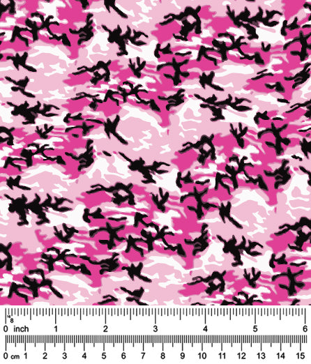 F7272 Camouflage Fabric, Pink