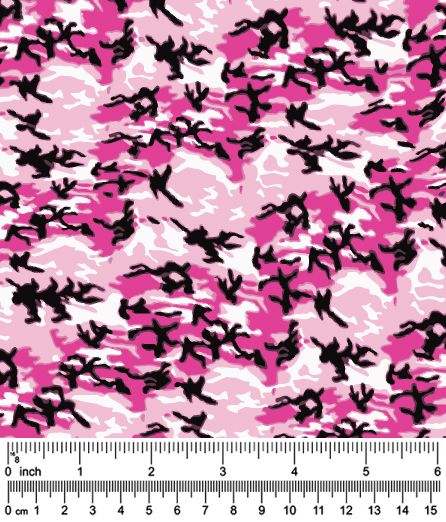 F7272 Camouflage Fabric, Pink