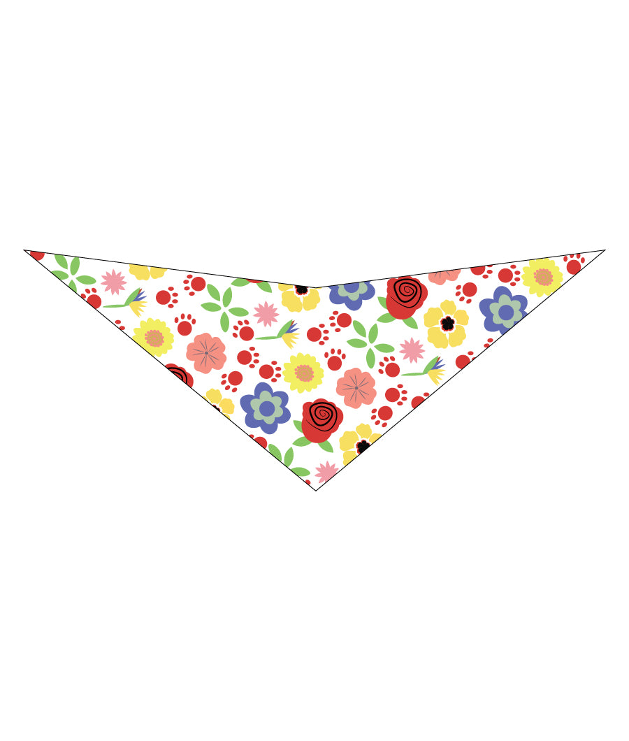S3274 Flowers  Bandana
