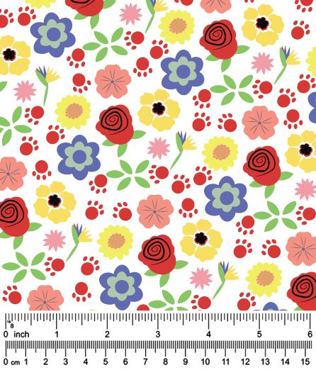 F7274 Flowers Fabric