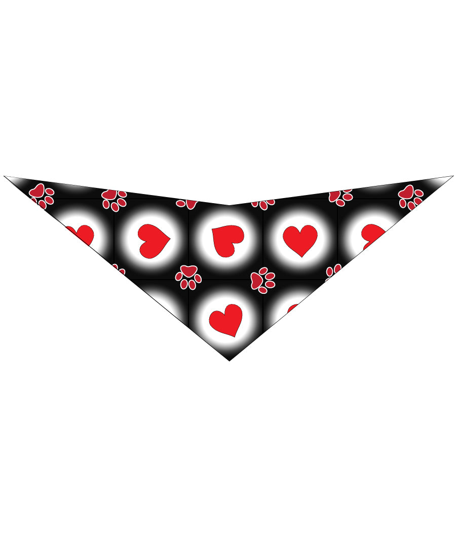 S3275 Hearts & Paws Doggie Bandana