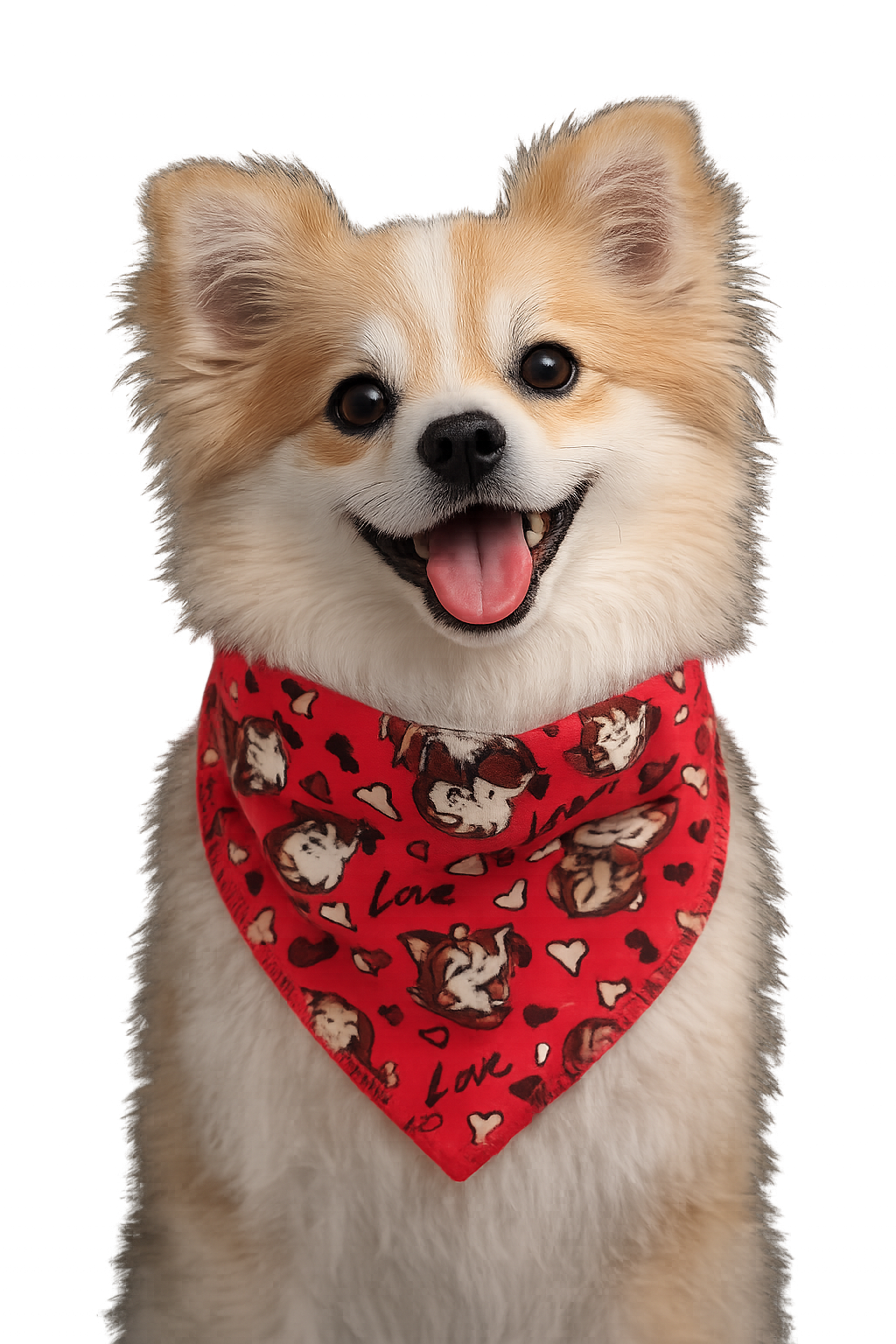 S3276 Valentine's Doggie Bandana