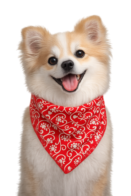 S3277 Valentine's Doggie Bandana