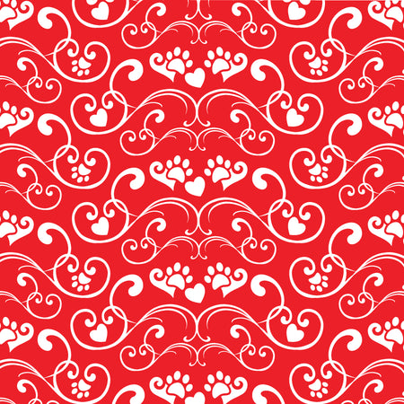 SQ3277 Valentine's Square Bandana