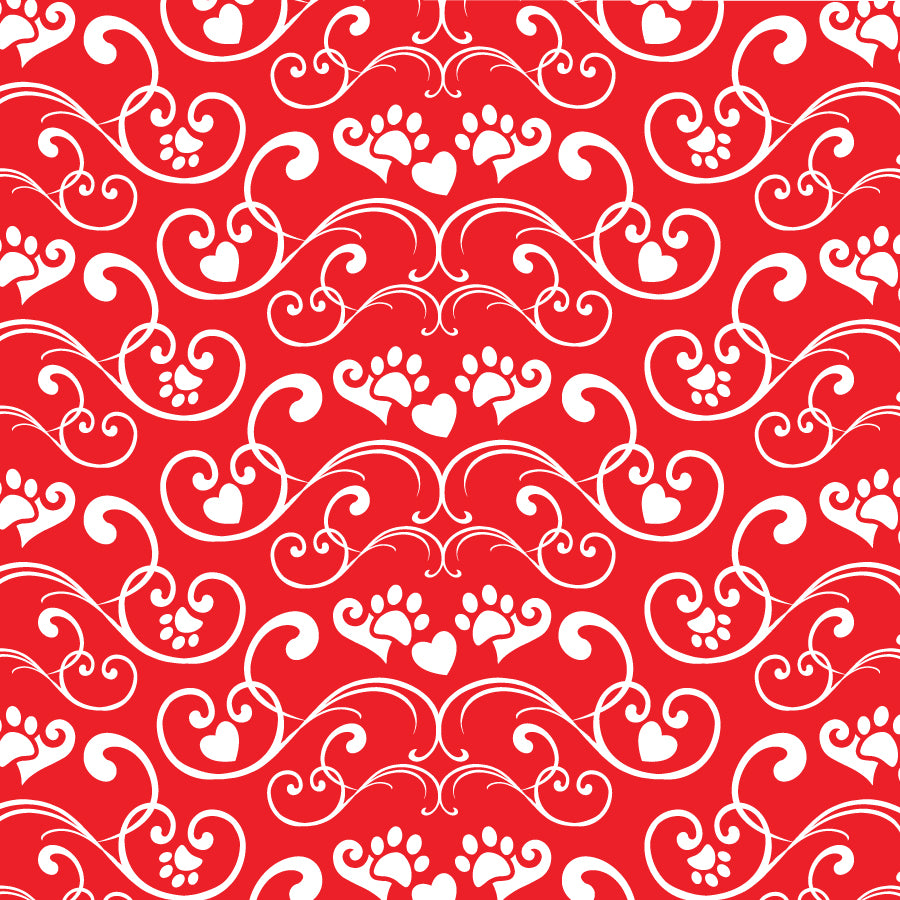 SQ3277 Valentine's Square Bandana