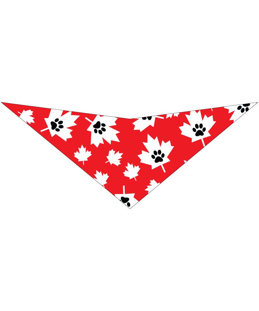 S3280 Maple Leaf Doggie Bandana