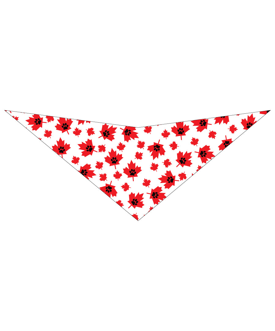 S3281 Maple Leaf Doggie Bandana
