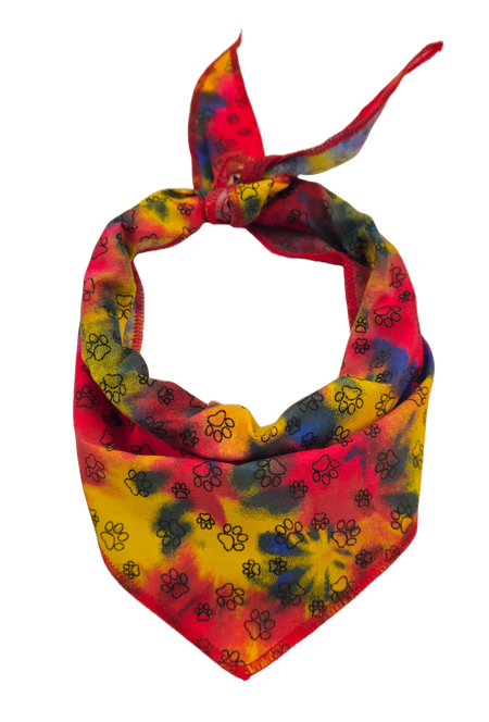 S3283 Colorful Paws Bandana