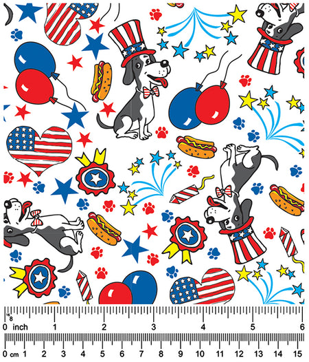 F7033 Patriotic Fabric