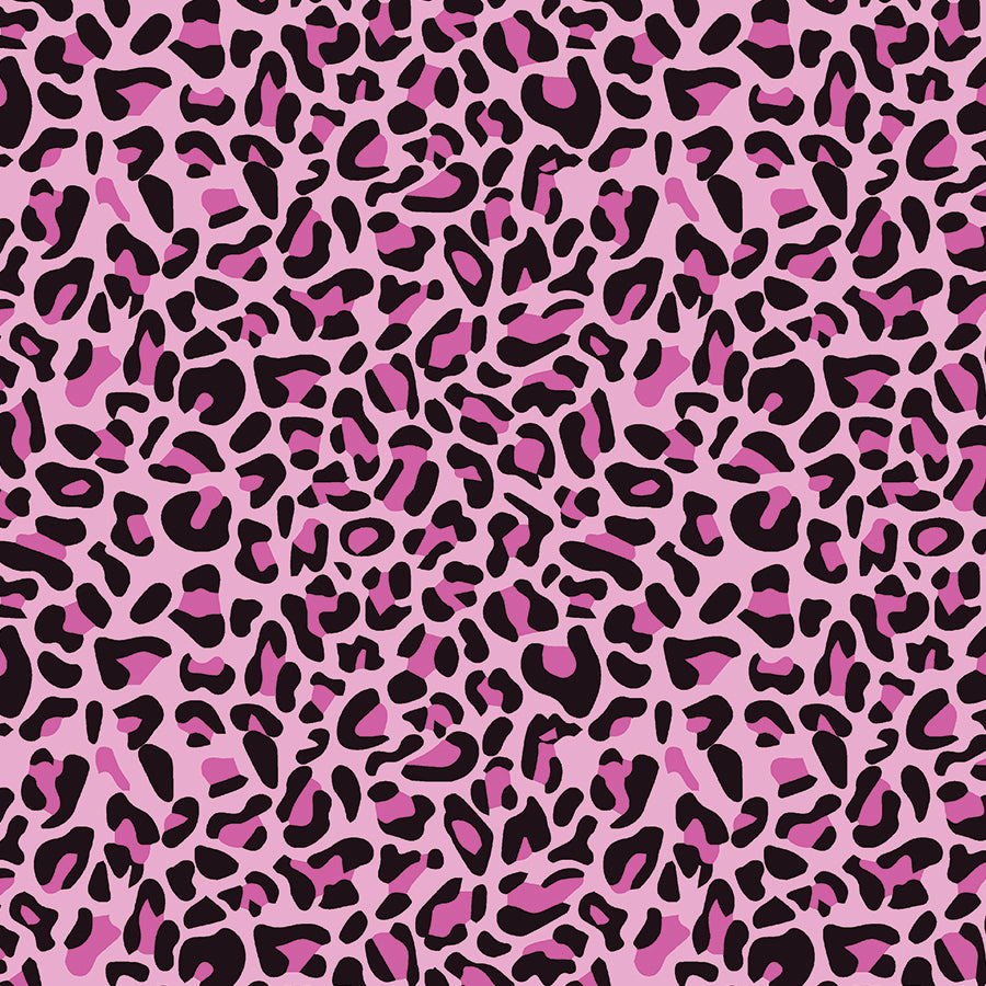 SQ3035 Leopard Square Bandana Pink