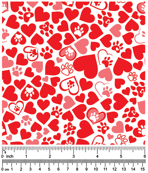 F7039 Valentine's  Fabric